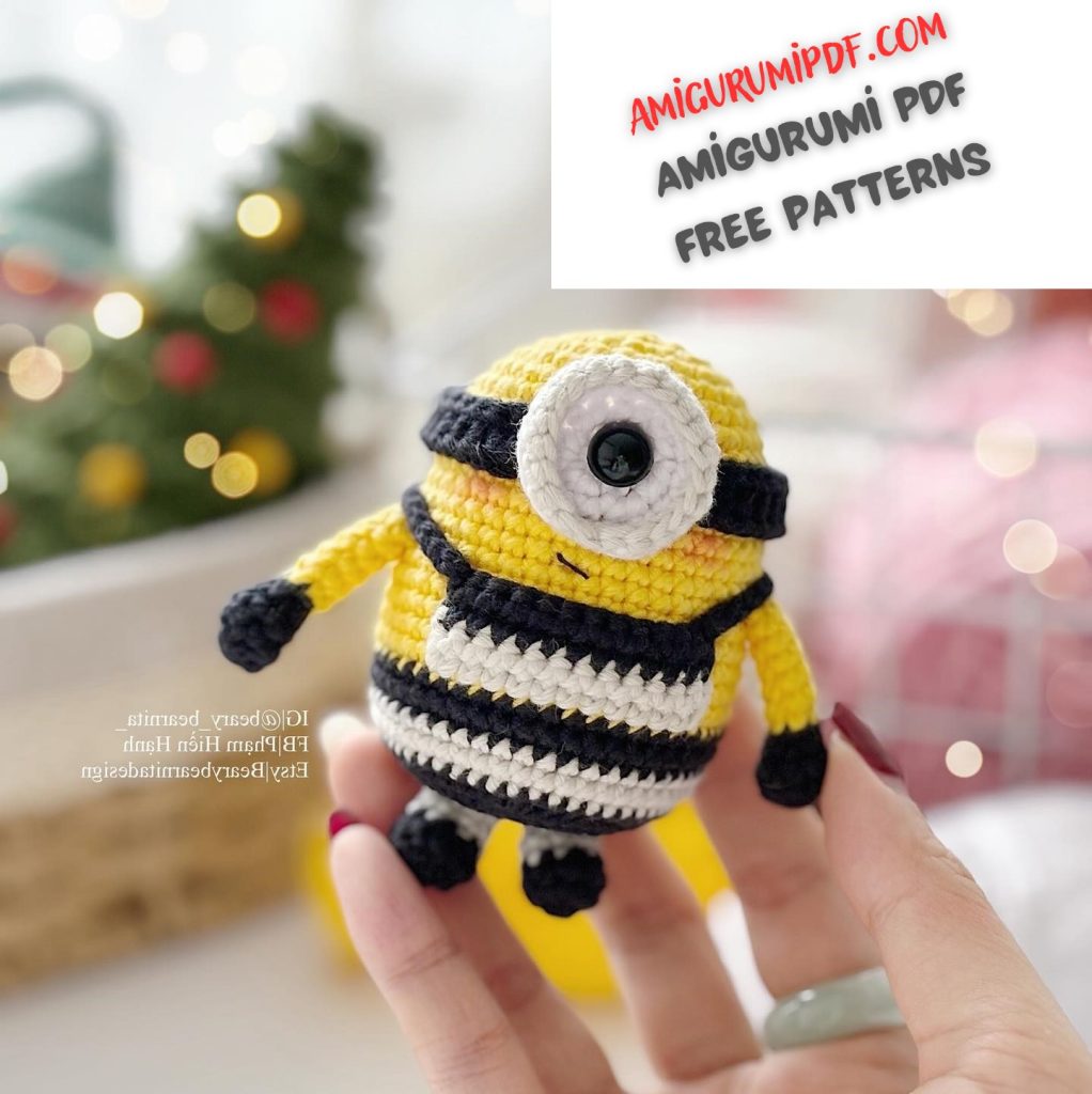 Minion Amigurumi Free PDF Pattern