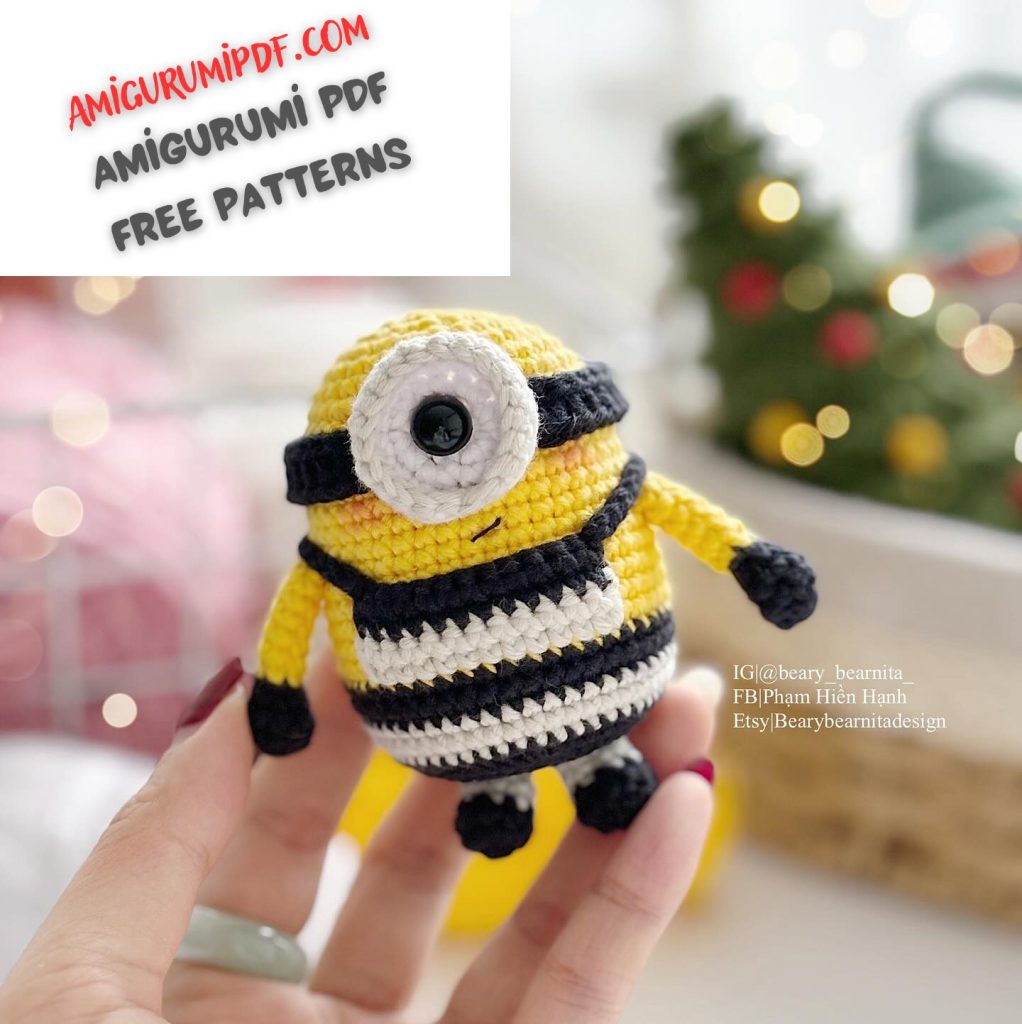 Minion Amigurumi Free PDF Pattern