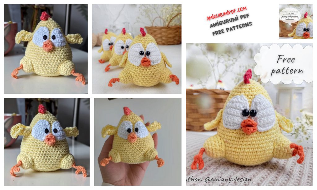 Chick Amigurumi Free PDF Pattern