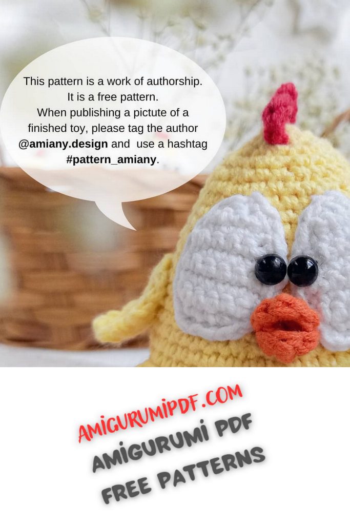 Chick Amigurumi Free PDF Pattern