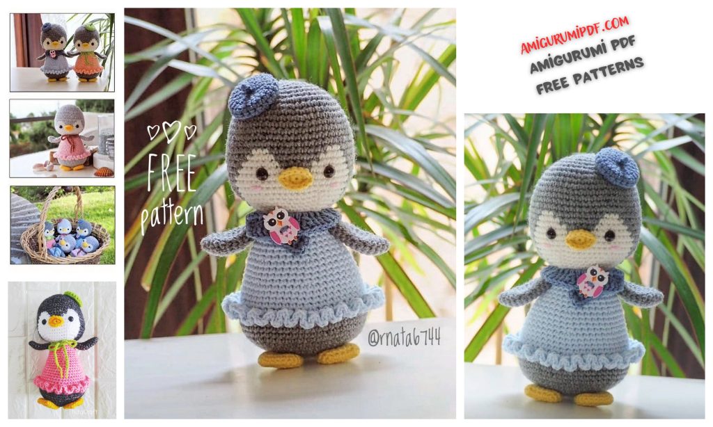 Penguin Amigurumi Free PDF Pattern