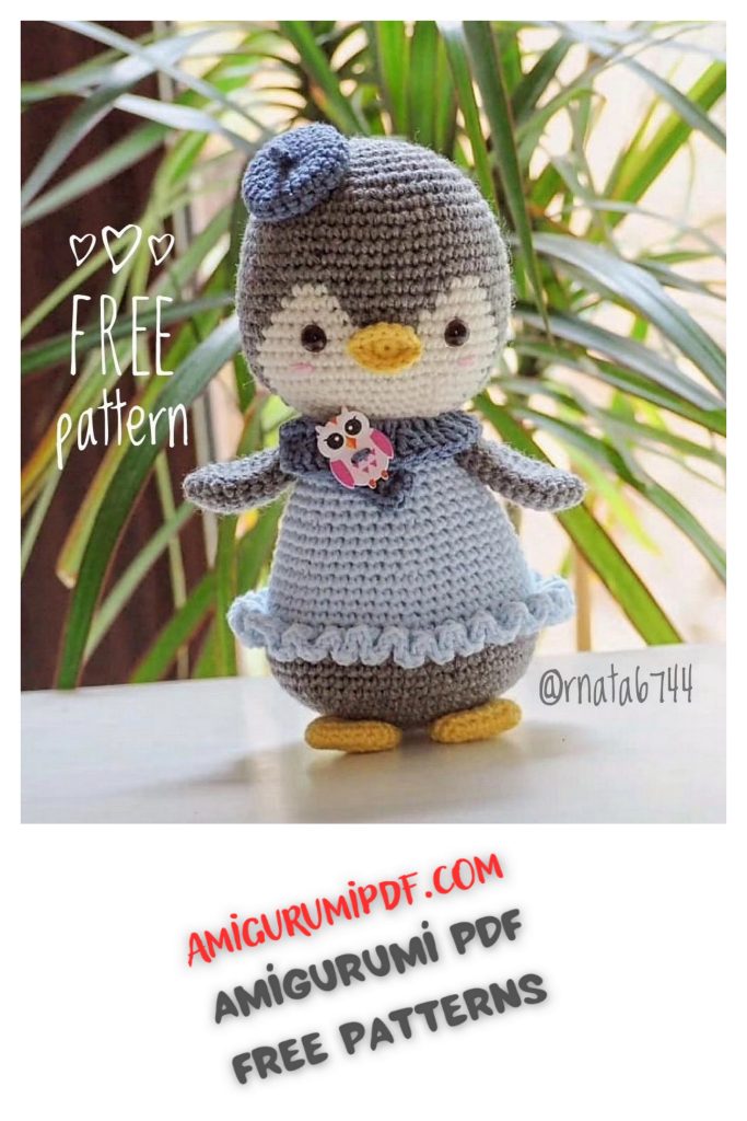 Penguin Amigurumi Free PDF Pattern