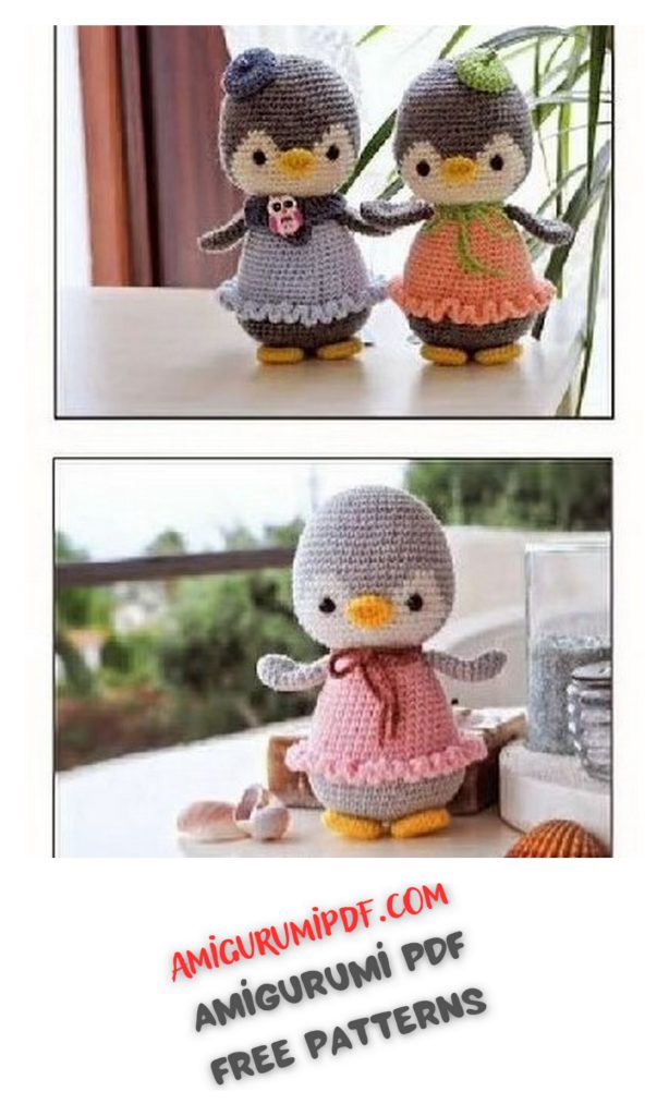 Penguin Amigurumi Free PDF Pattern