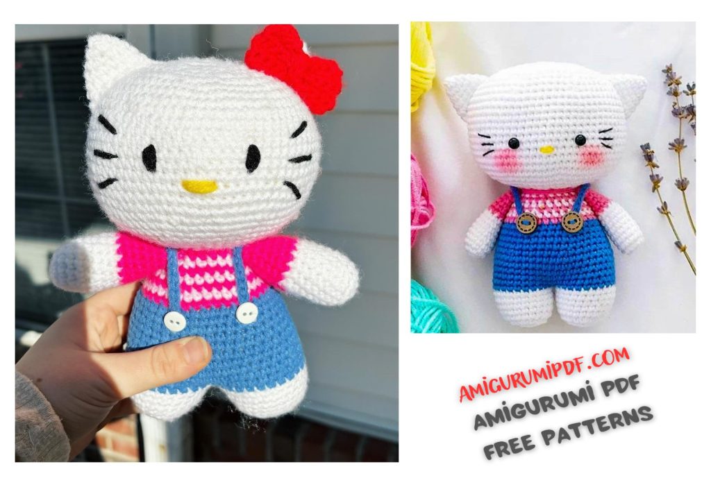 Hello Kitty Amigurumi Free PDF Pattern