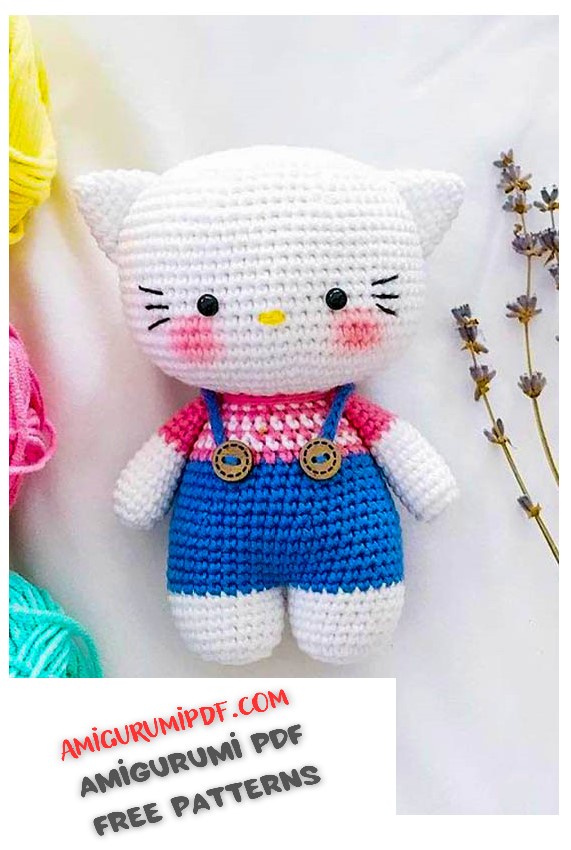 Hello Kitty Amigurumi Free PDF Pattern