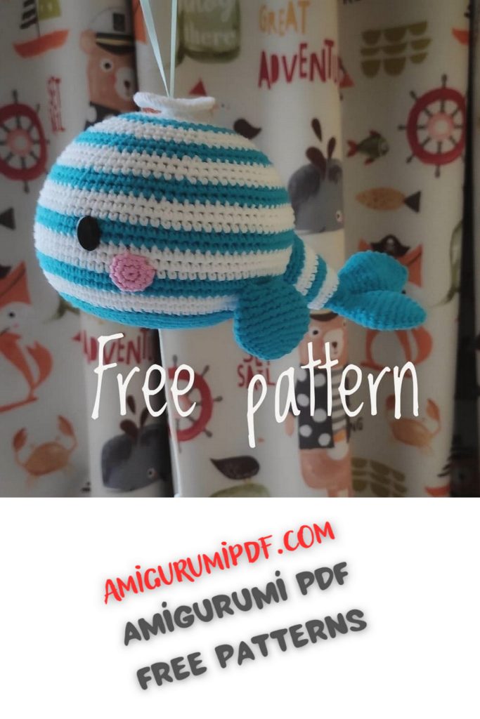 Whale Amigurumi Free PDF Pattern