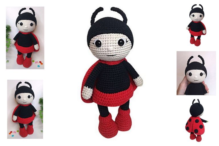 Ladybug Doll Amigurumi