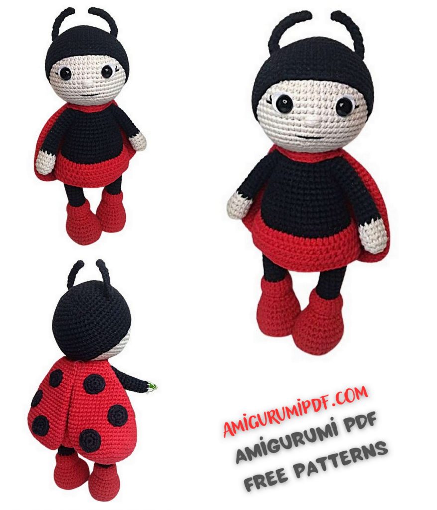 Ladybug Doll Amigurumi