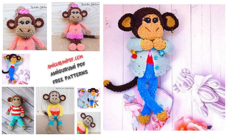 amigurumi monkey