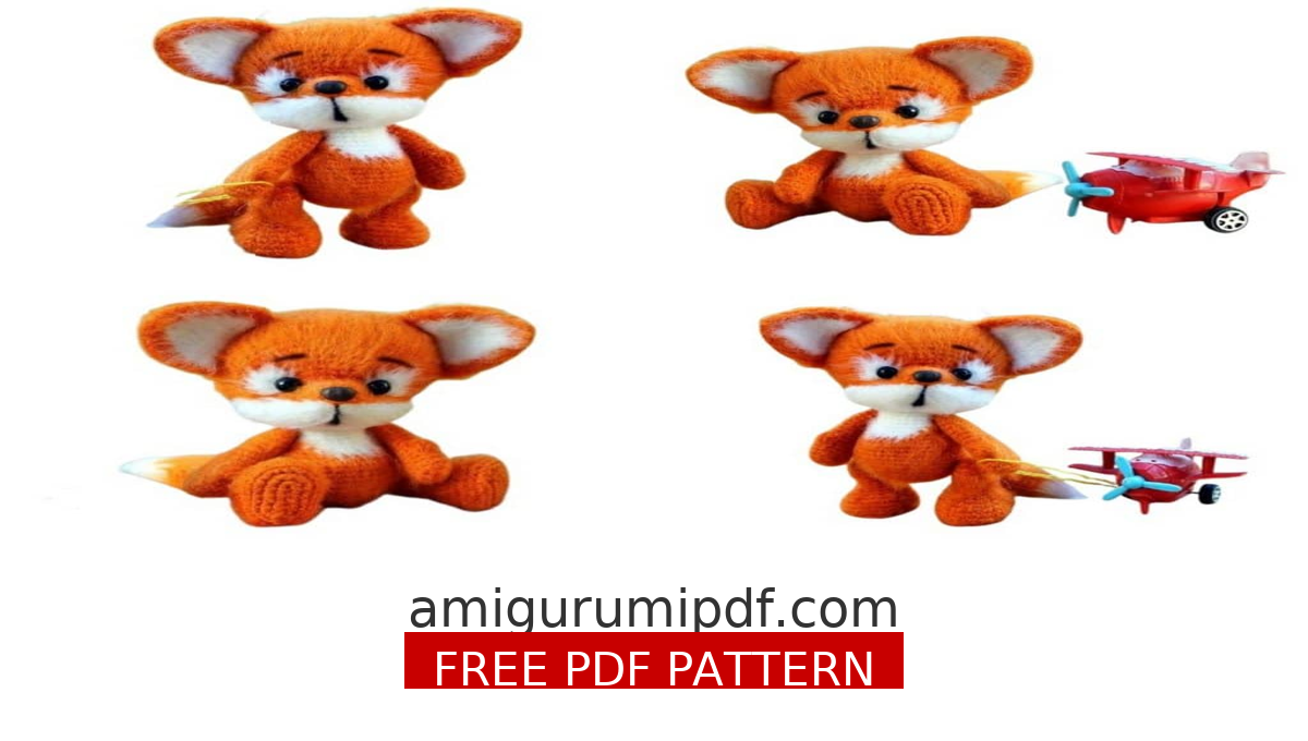 Little Baby Fox Amigurumi Free Pattern – Crochet Tutorial