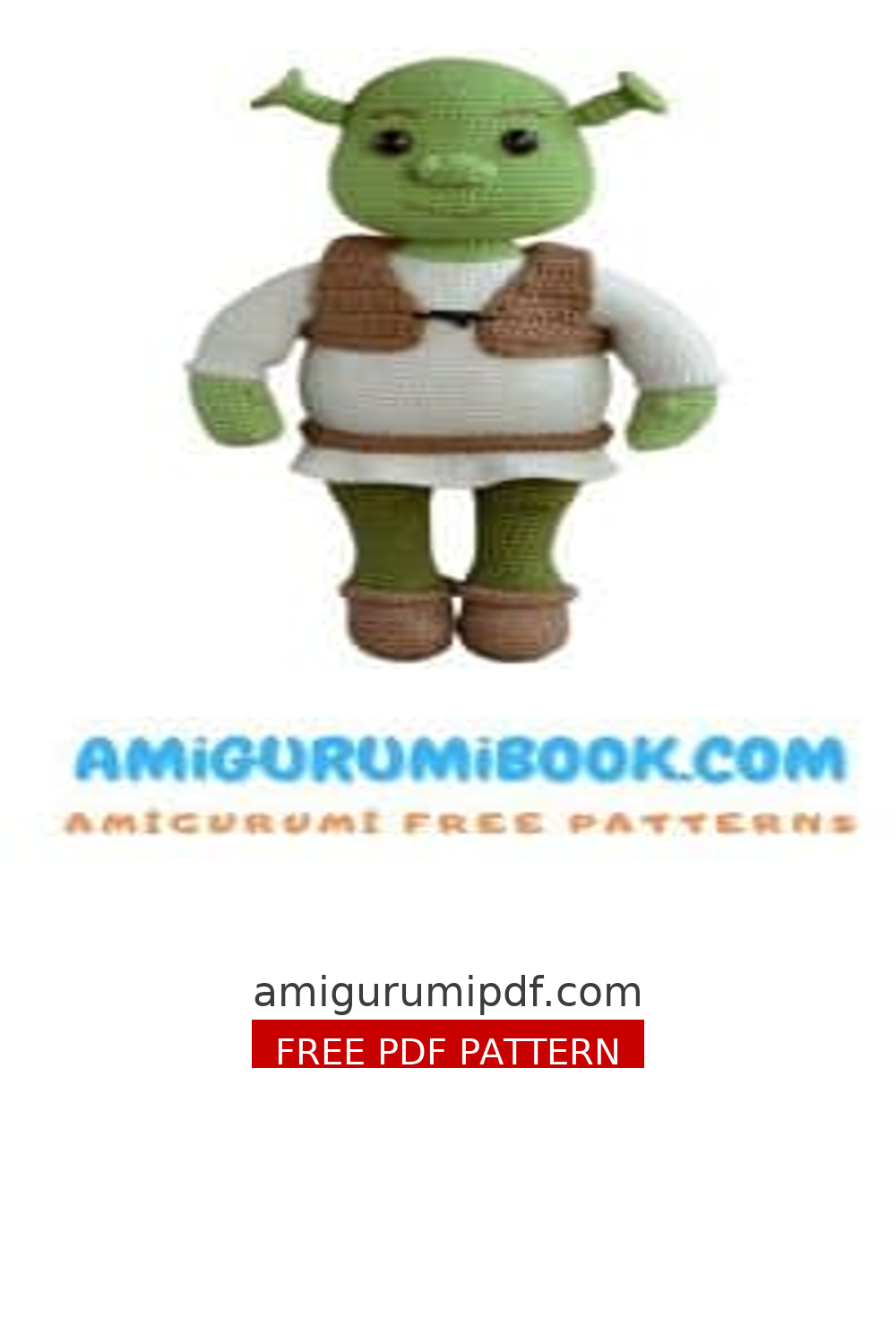 Shrek Amigurumi Free Pattern – Crochet Tutorial free amigurumi pattern